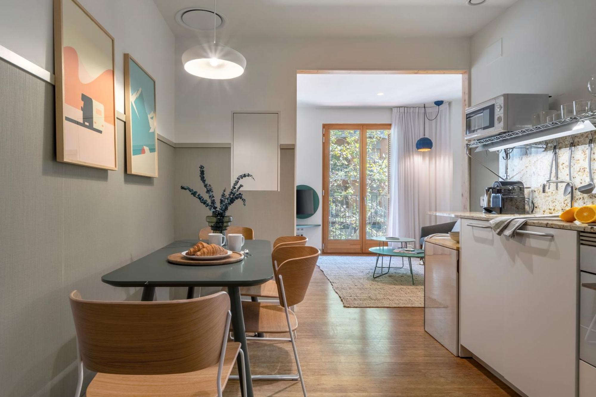 ברצלונה Aspasios City Oasis Apartments מראה חיצוני תמונה