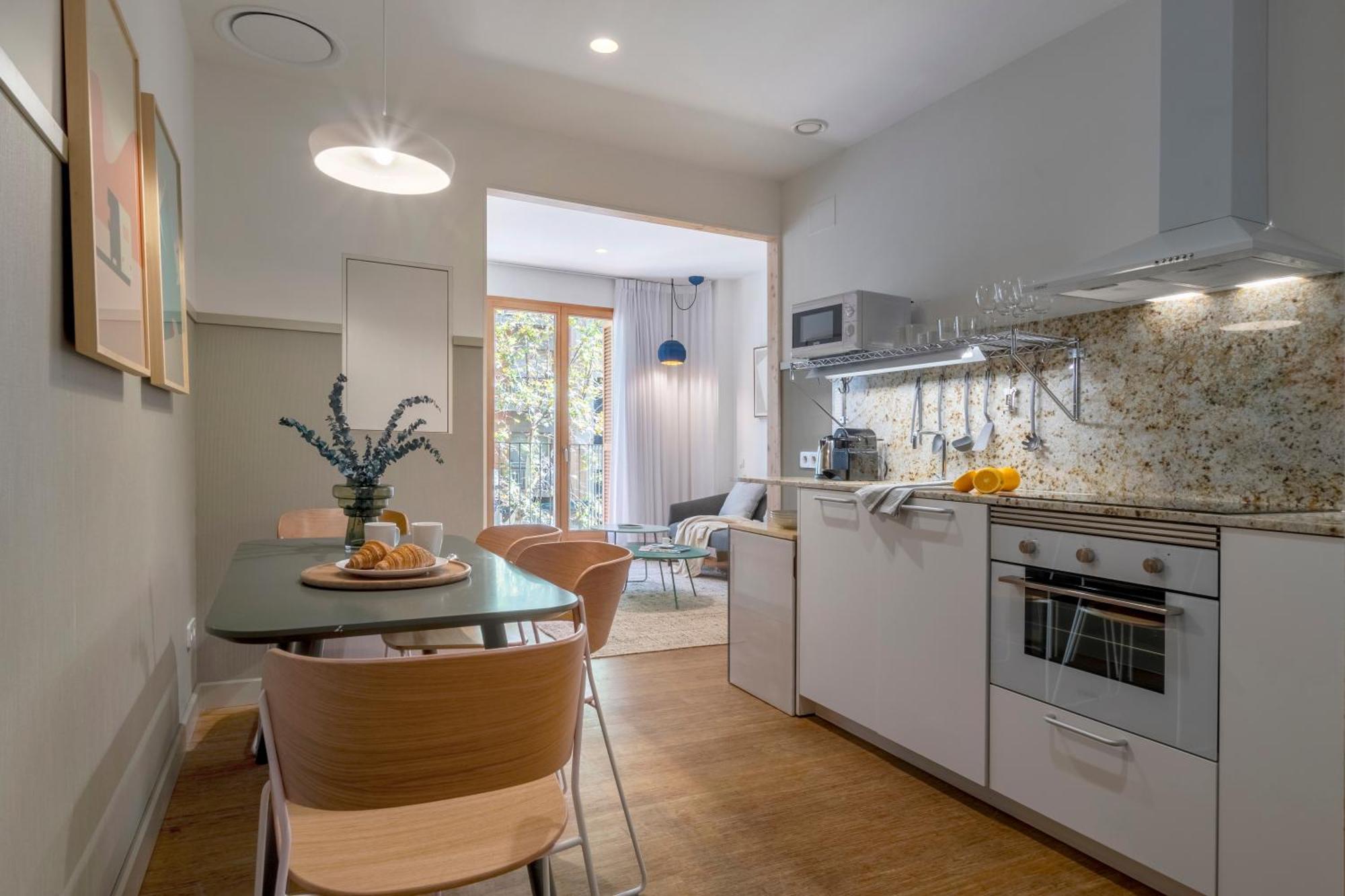 ברצלונה Aspasios City Oasis Apartments מראה חיצוני תמונה