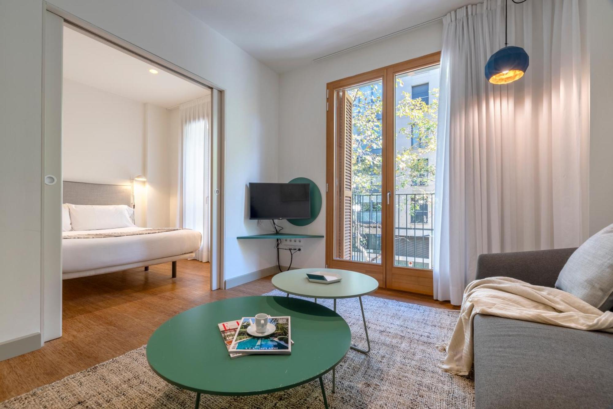 ברצלונה Aspasios City Oasis Apartments מראה חיצוני תמונה