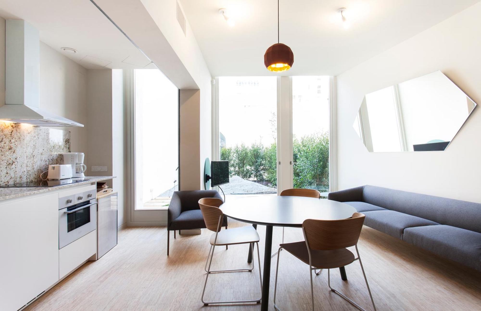 ברצלונה Aspasios City Oasis Apartments מראה חיצוני תמונה