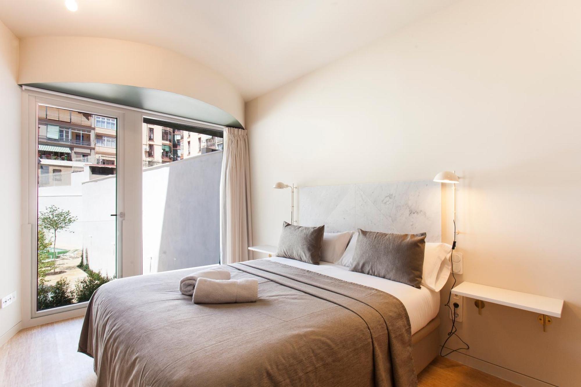 ברצלונה Aspasios City Oasis Apartments מראה חיצוני תמונה