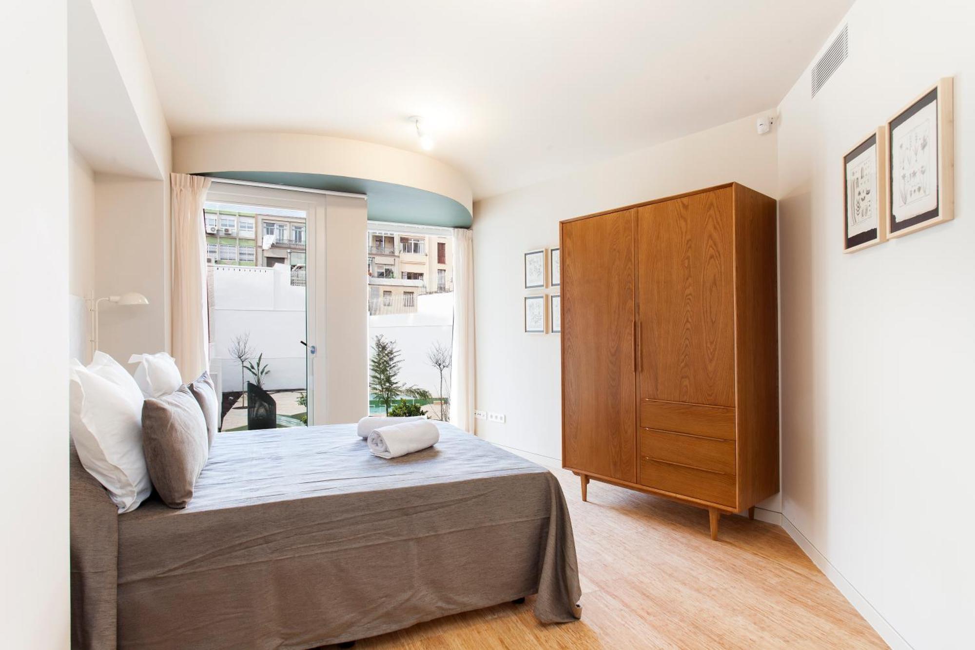 ברצלונה Aspasios City Oasis Apartments מראה חיצוני תמונה