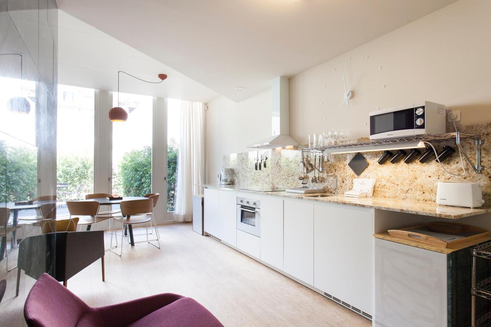 ברצלונה Aspasios City Oasis Apartments מראה חיצוני תמונה